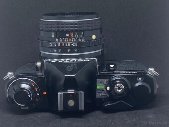 Pentax ME – černý, plně funkční + Pentax-M 28mm f/2.8 - 4