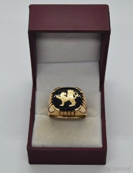 Zlatý pánský prsten - 4