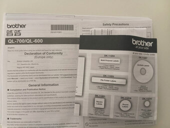 Termotiskárna Brother QL-700 - 4