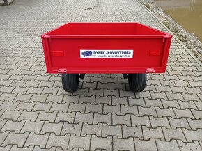 Přívěs - vozík D -TPS 400 za zahradní traktor - 4