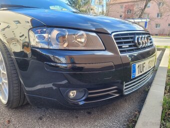 Prodám na audi a3 8p kapota budíky a volant - 4