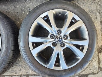 18"letní alu sada 5x114 origo Mazda CX30 CX5 215/55 TPMS - 4