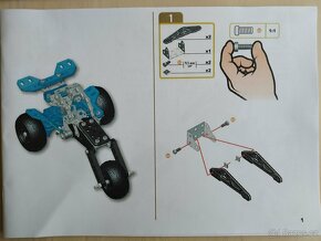 Stavebnice Meccano 16210 - offroadové vozidlo 15v1 - 4