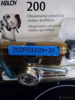 Vložka FAB 200 RSD 29+35 s knoflìkem - 4
