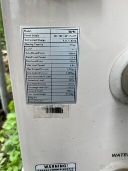 Tepelné čerpadlo k bazénu 5,5kw - 4