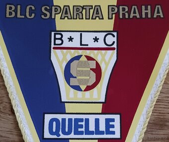 BLC SPARTA PRAHA - Nabízím historickou vlaječku basket klubu - 4