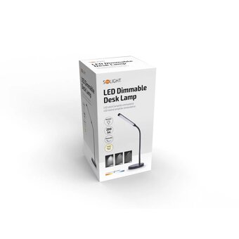 Solight LED stolní lampička 4W – stmívatelná, černá (WO52-B) - 4