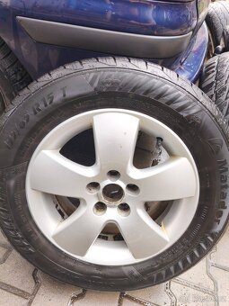 Prodám alu 5x100 R15 original seat leon - 4