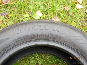 2xZimní gumy WINTER 195/65 R15 2x5,5MM - 4