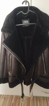 Krásná nová dámská bunda s kožíškem - 4