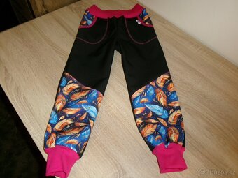 Zimní kalhoty ze softshellu vel.110 více foto - 4
