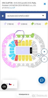 Eric Clapton Praha 4. 5. 2026 - 4