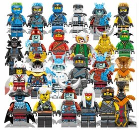 Figurky Ninjago (24ks) typ lego 2 - nove, nehrane - 4