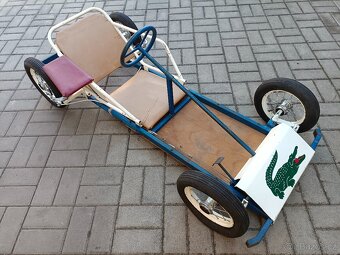 stará závodní minikára sidekar hurtovnice gravitační závody - 4