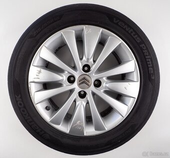 Citroen C4 - Originání 16" alu kola - Letní pneu - 4