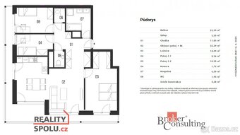 Prodej, byty/4+kk, 122.26 m2, Studentská 1693/28, Bolevec, 3 - 4