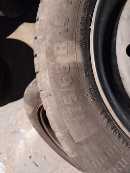 175/70R15 + 4ks disků Suzuki Swift. Možno samostatně - 4
