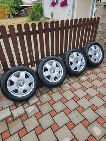 Originál litá kola z VW Golf IV, 5x100, 16 palců - 4