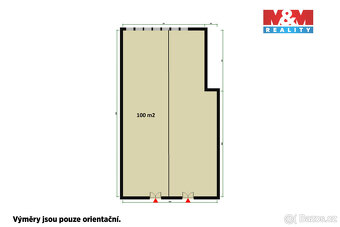 Pronájem obchod a služby, 100 m², Plzeň, ul. Skupova - 4