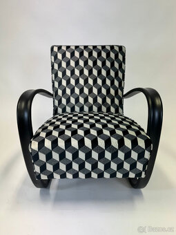 Luxusní křeslo Halabala H269 po kompletní renovaci - 4