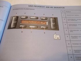 Peugeot 406 Coupe - český návod k obsluze - příručka - 4