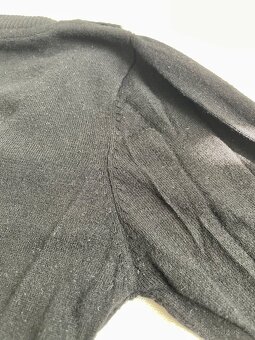 Černý 3/4 svetr značky Pietro Filipi vel. S/M - 4