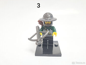Minifigurky rytíři (10), typ LEGO - 4
