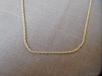 ZLATÝ ŘETÍZEK - NÁHRDELNÍK - 14k - 4