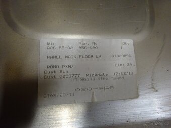 Podlaha Austin Healey 100/6. - 4