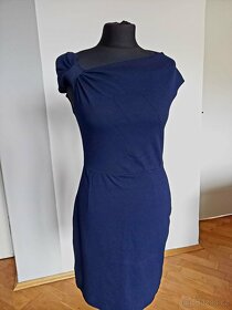 Modré šaty Mango - 4