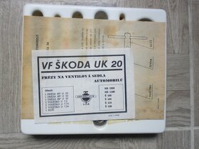 Frézy na ventilová sedla Škoda 1000-120 - 4