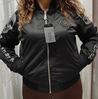 Černá bunda Philipp Plein - 4