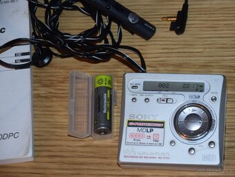 MINIDISC / minidisk recorder MDLP SONY MZ-R700, DO,přísluš - 4