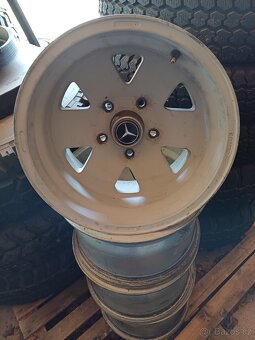 Mercedes G - alu disky 15 - 4