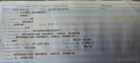 Peugeot 406 2,0, vstřikovače - 4