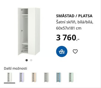 Dětské skříně IKEA Stuva. SLEVA - 4