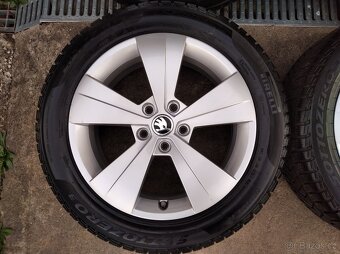 Originál alu sada Škoda Superb III 17" 5x112 - 4