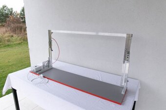 Řezačka polystyrenu 130x27cm s vertikálním drátem - 4