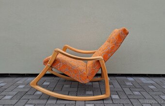 Retro designové houpací křeslo TON - 4