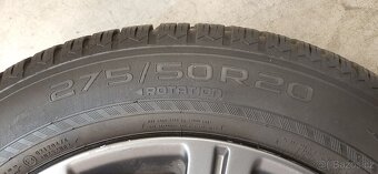 Prodám originální alu kola na Land Rover s pneu 275/50 R20 - 4
