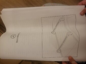 Střešní nosič originální na Mercedes C S205 - 4