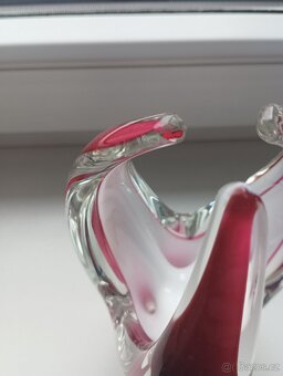 raritní objekt - hutní sklo - Paul Kedelv - 4