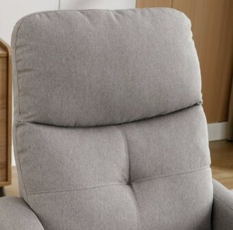 Polohovací křeslo TV-914 béžová látka - 4