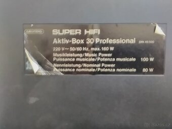 aktivní reprobedny AKTIV BOX 30 PROFESIONÁL - 4