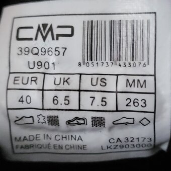 CMP boty vel. 40 - 4