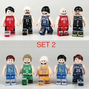 Figúrky futbal + basketbal (8 a 10ks) typ lego – nové - 4