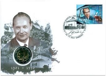 Numizmatická obálka: 100. výročie ME v hokeji v Tatrách - 4