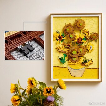 LEGO Art 31215 Vincent van Gogh – Slunečnice - 4