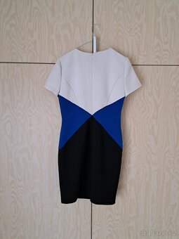 Dámské elegantní midi šaty M&S vel. M - 4