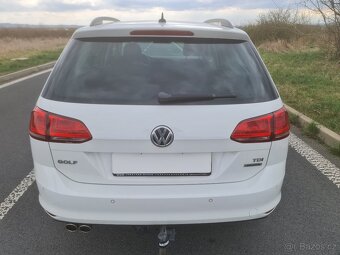 VW Golf 7 1.6TDI kombi 4Motion (4x4), 77kW, 9/2014,nová STK - 4